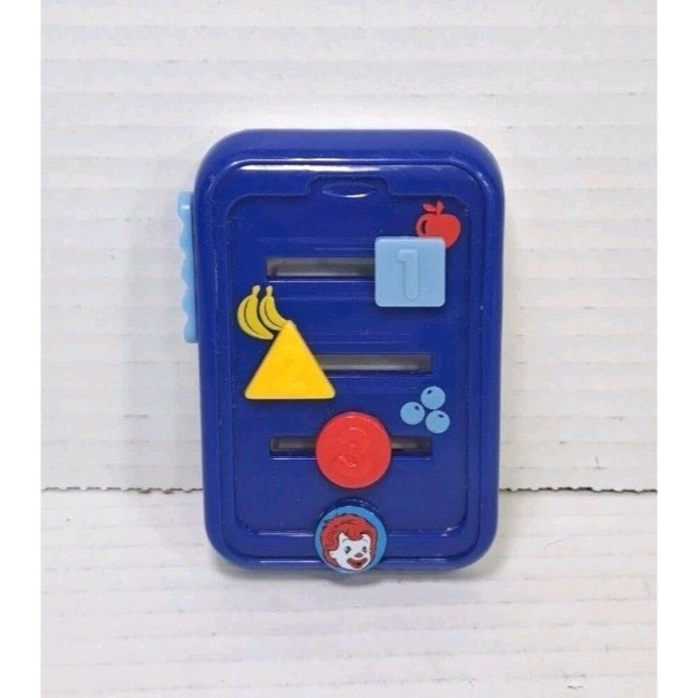 McDonald’s Ronald McDonald 3.5" Cell Phone Toy Fidget Toddler Happy Meal 2018